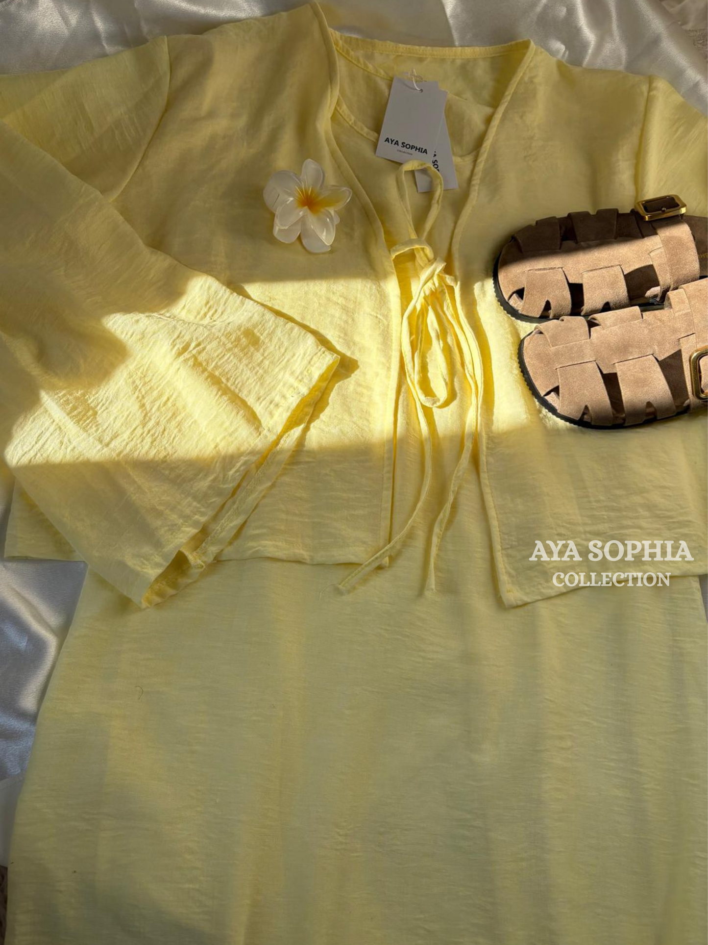 Ensemble 2 pièces en lin premium