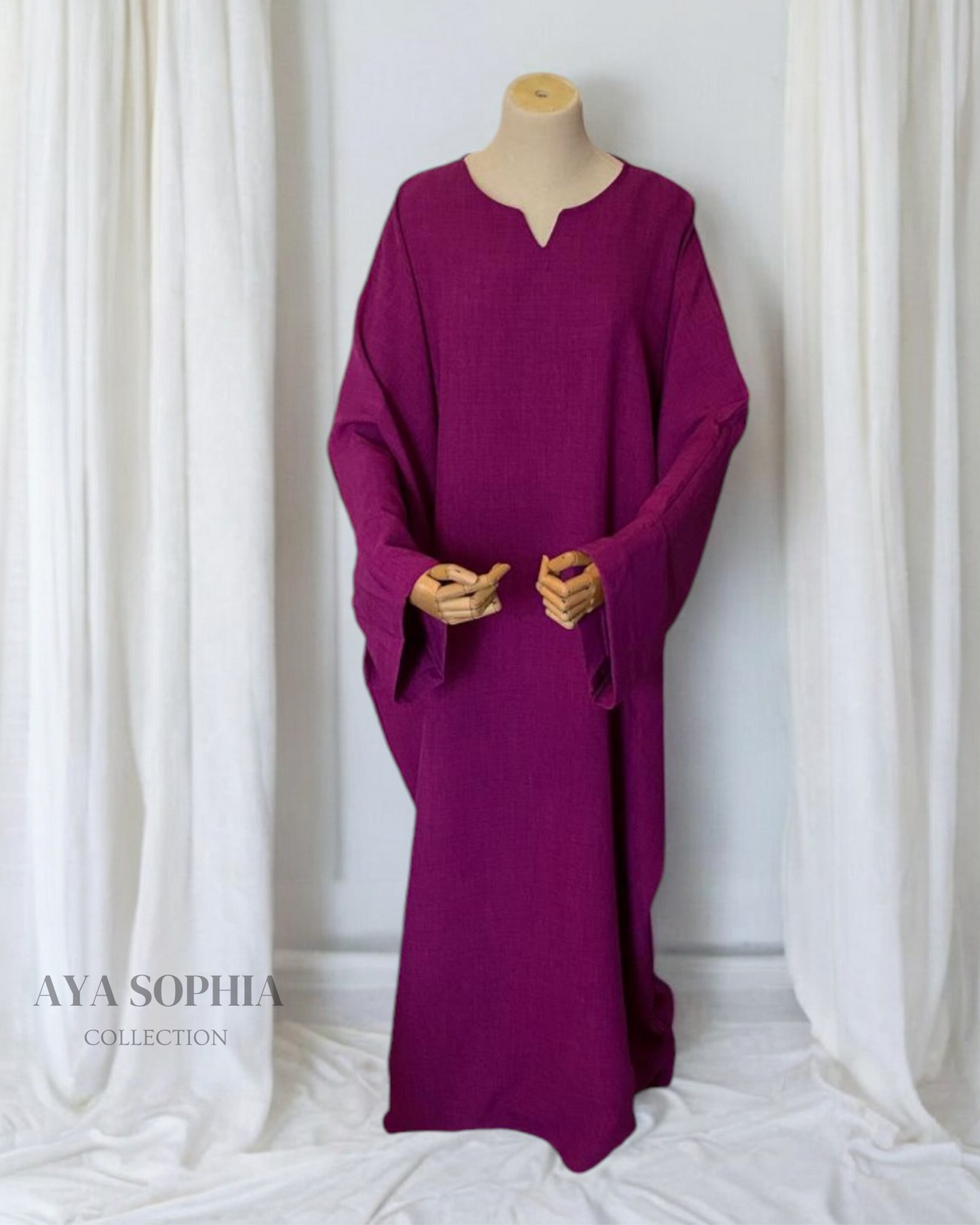 Abaya Safwa - violette