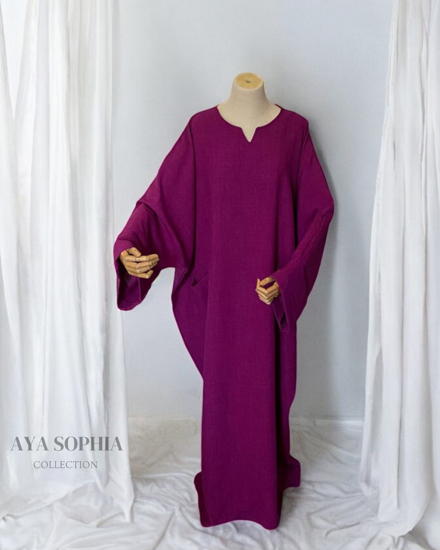 Abaya Safwa - violette