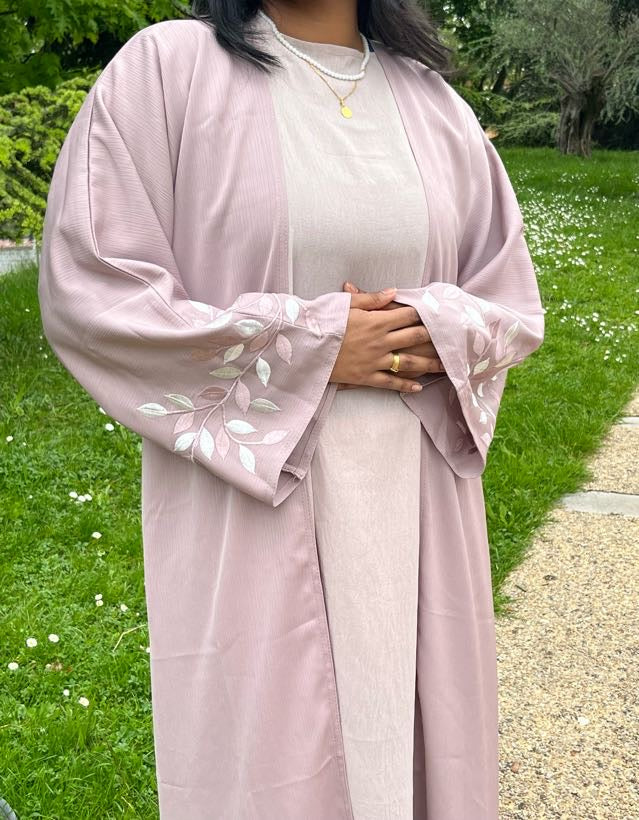 ABAYA LYNA / Set Complet -LILA-