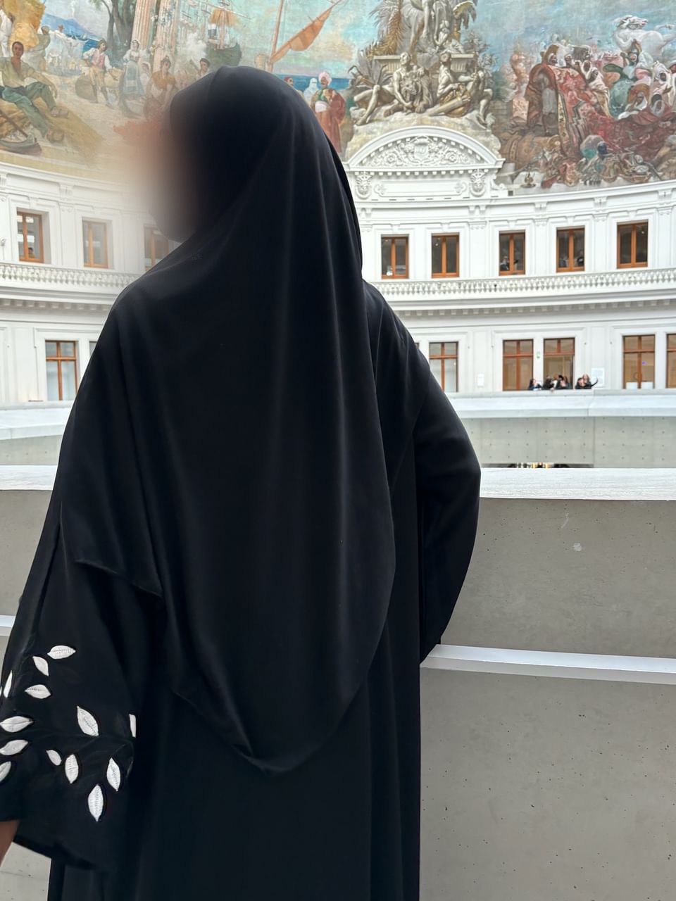 Ensemble ABAYA LYNA 4 pièces - Noir -