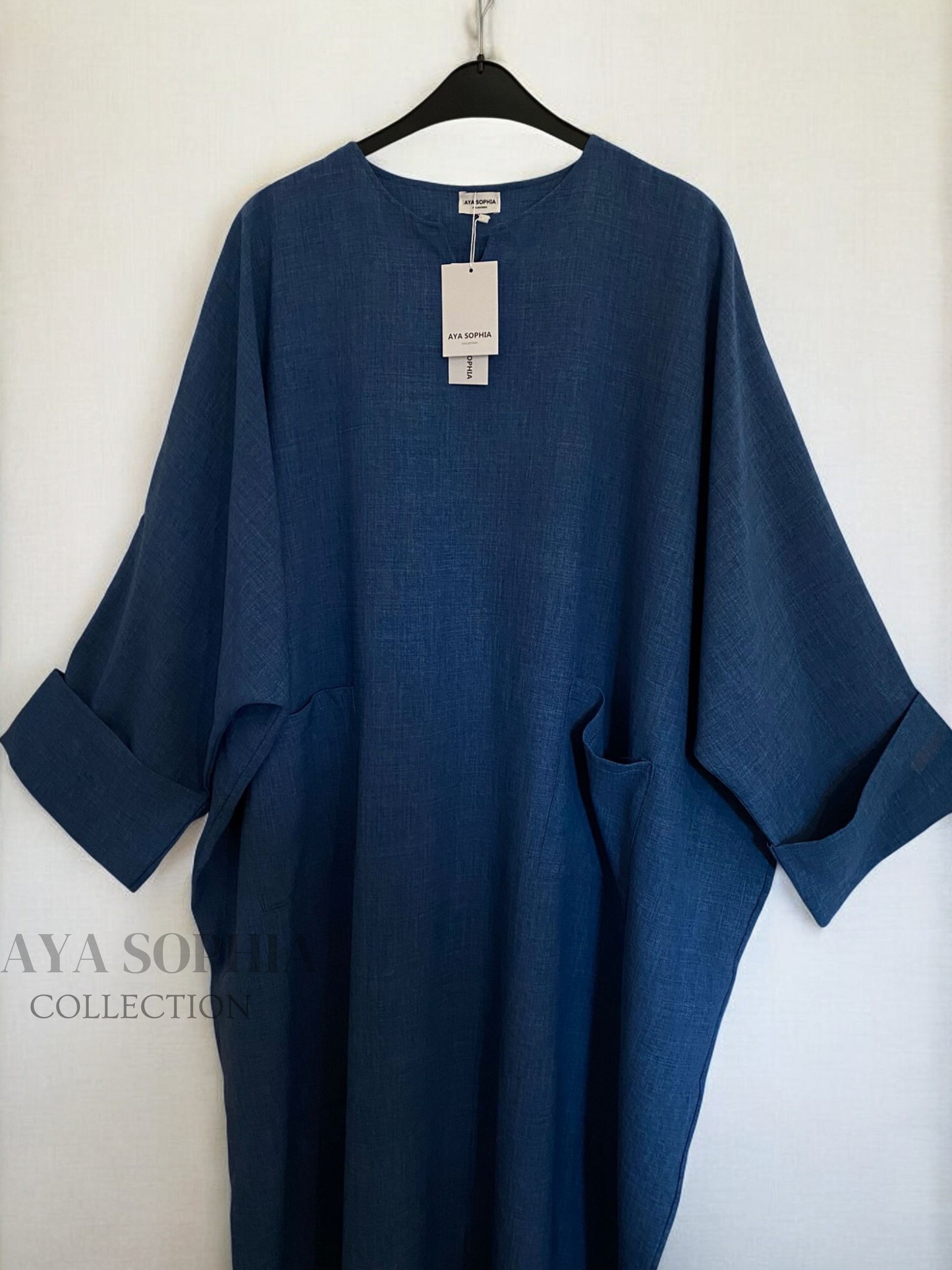 ABAYA SAFWA - bleu -