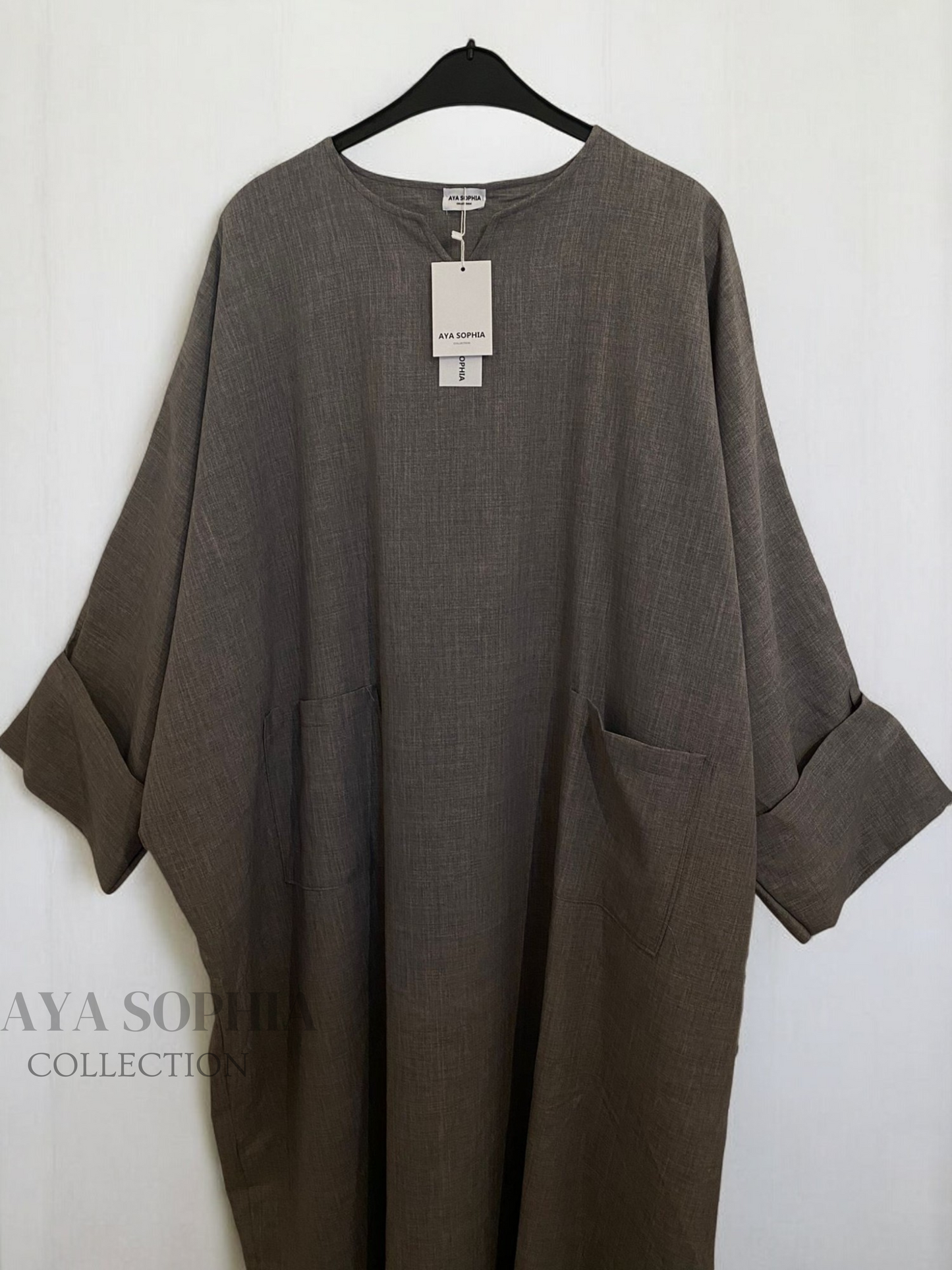 ABAYA SAFWA - GRIS-